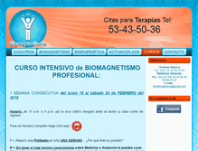 Tablet Screenshot of imanesenterapia.com